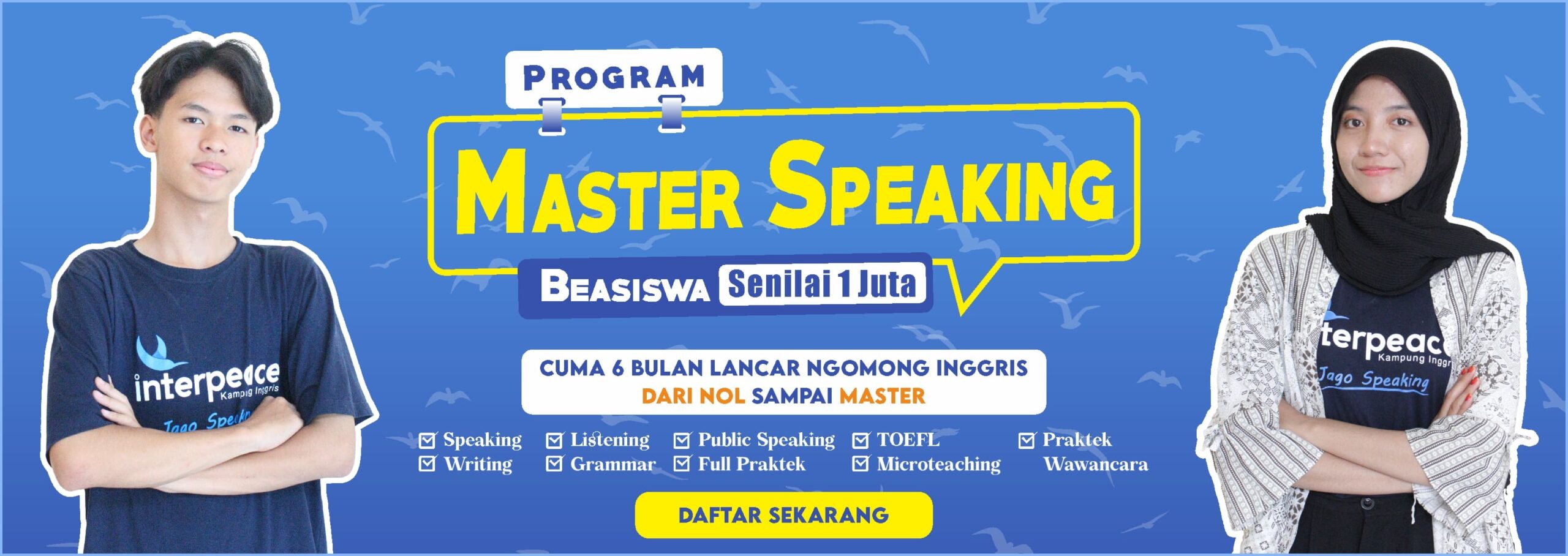master speaking