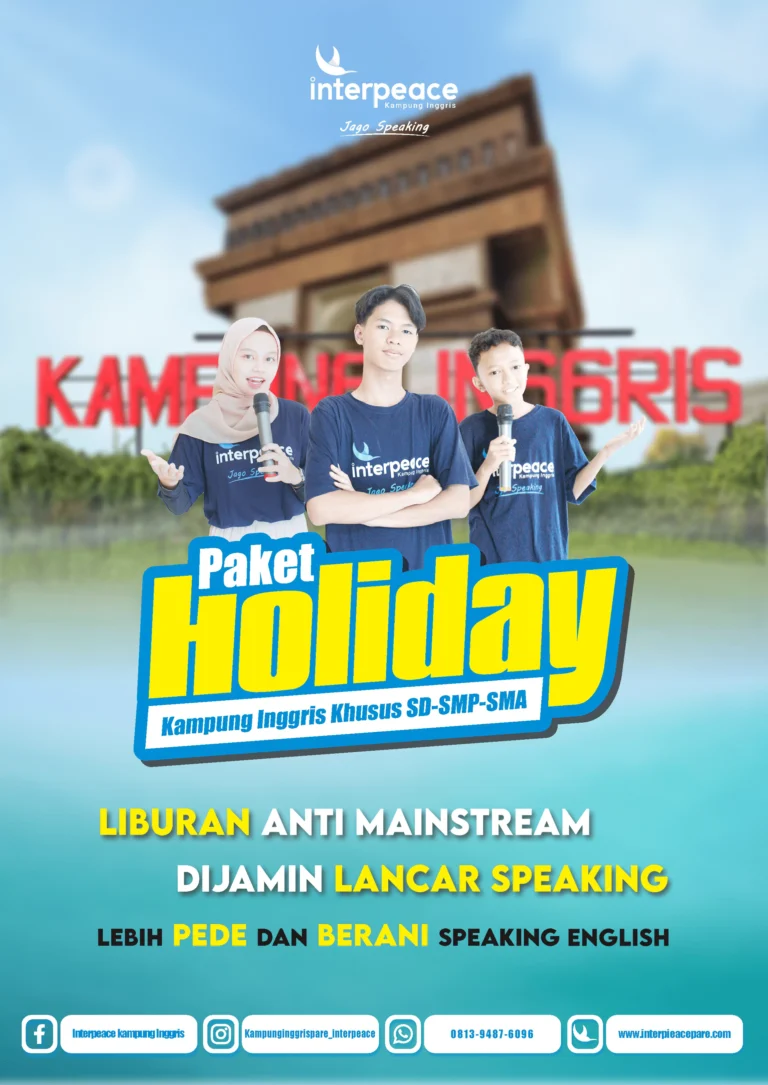 Holiday Interpeace Kampung Inggris Pare