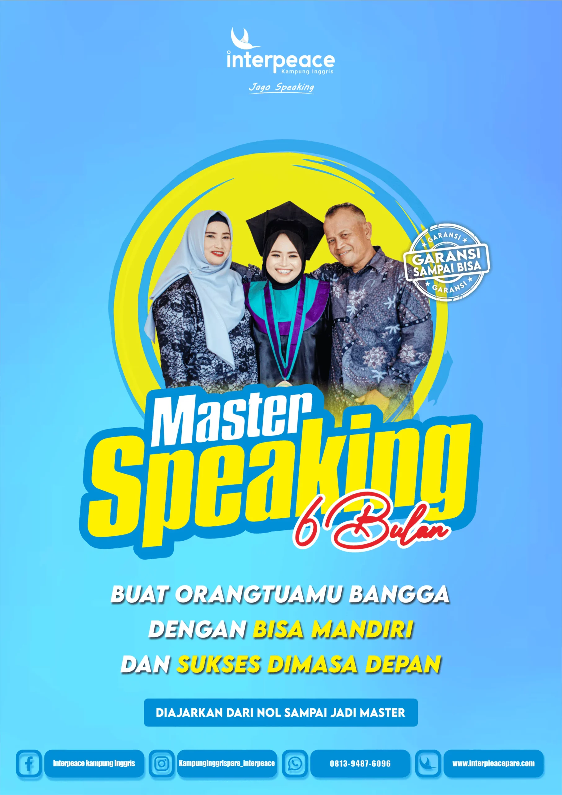 Master Speaking Interpeace Kampung Inggris Pare