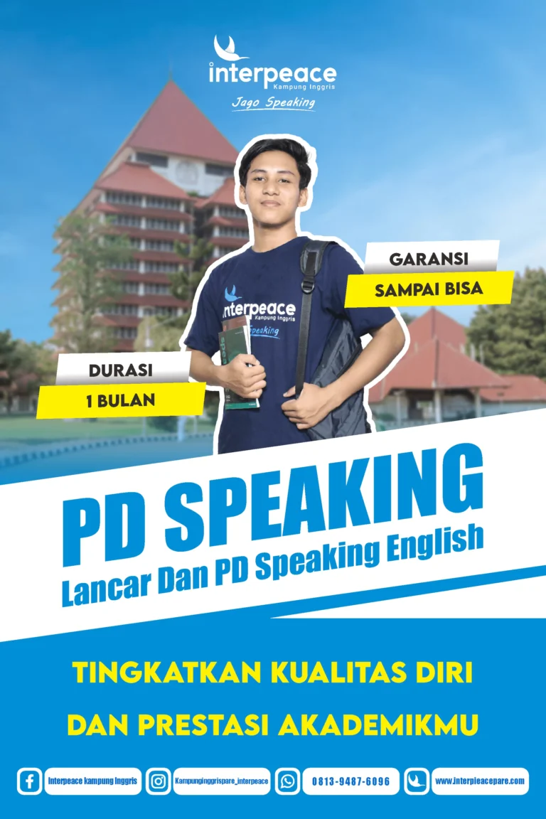 PD Speaking Interpeace Kampung Inggris Pare