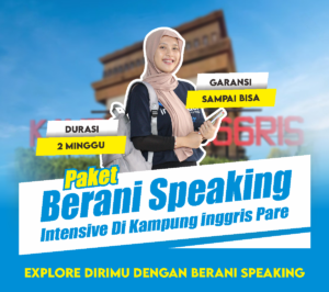 Kampung Inggris Pare Berani Speaking Interpeace