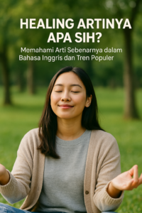 Healing artinya apa